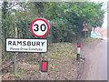 Entering Ramsbury