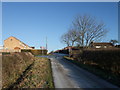 Cycle Route 64 entering Melton Mowbray on Sandy Lane