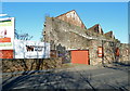 Derelict buildings on the corner of Cumberland Road, Bristol