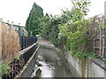 The River Ravensbourne south of Allerford Road, SE6