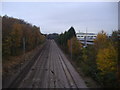 Railway lines from Oakleigh Road North