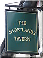 Sign for The Shortlands Tavern, Station Road, BR2