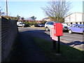 TM2850 : Dock Lane & River View Postbox by Geographer