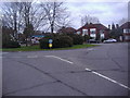 Roundabout on Windermere Avenue, South Kenton