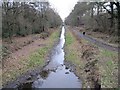 Canal with no water