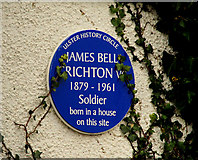 J3988 : Crichton VC plaque, Carrickfergus by Albert Bridge