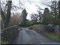 The road bridge at Danes Mill