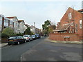 Looking from Maple  Road into Villiers Road