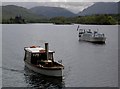 Steam launch on Loch Awe