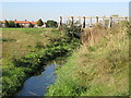 Footbridge over the River Ravensbourne - Downham Branch, west of Valeswood Road, BR1