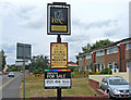 The Fox Inn (3) - sign, 46 Hospital Street