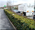 Breast Test Wales mobile unit, Asda car park, Brynmawr