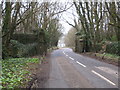 Old railway bridge abutments on Praze Road