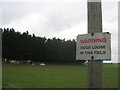 Sign near Coldswood Farm