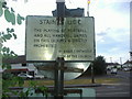 Old Staines council sign, Hurstdene Avenue