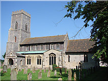 TG1020 : Great Witchingham St Mary's church by Adrian S Pye