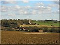 Barnardiston village, viewed from afar