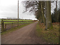 Driveway near Eddisbury Lodge