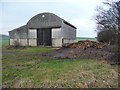 Barn and muck heap