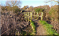 Footbridge at Stanpit Marsh