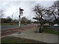 Bus stop, Putney Heath