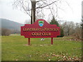 Llantrisant & Pontyclun Golf Club sign