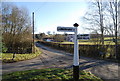 Road sign, Bartley Mill Rd