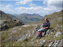NG9002 : View towards Ladhar Bheinn by Sally
