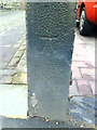 Benchmark on gatepost of #56 Marlcliffe Road