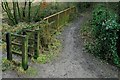 Footbridge over the river Douglas