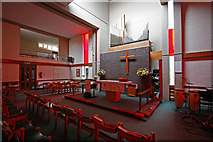 TQ3271 : Emmanuel Church, Clive Road - Interior by John Salmon