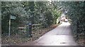 Footpath and drive, Fox Hollies Road