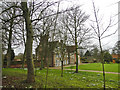 TM3192 : Hedenham Hall from the road (B1332) by Adrian S Pye