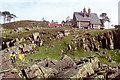 Rocky coast slope west of Gairloch, Highland