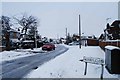 Bridgemary under snow - Morris Close (1)