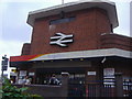 TQ1869 : Kingston station entrance by David Howard