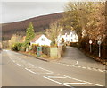 Junction of A468 and Royal Oak, Chatham, Machen