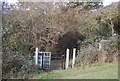 Kissing gate, north Downs Way