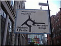 Road sign on Stamford Street