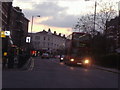 Sunset over Fulham Road