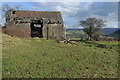 Old barn near Prescoed