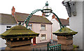 Church gate, Comber (1)