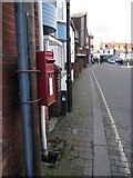 SZ3295 : Lymington: postbox № SO41 66, Quay Street by Chris Downer
