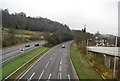 A249, looking up Detling Hill