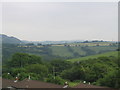 Looking east from Llangynwyd