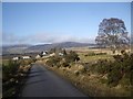 Approaching junction for Correen Cottage (off right)