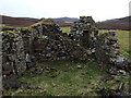 HU4153 : Ruined crofthouse of Skurron by David Nicolson