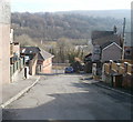 Steep descent from Greenfield, Newbridge