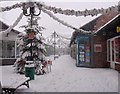 Caterham shopping mall at Christmas