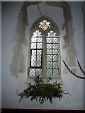 SU5132 : Saint Swithun, Martyr Worthy: church window by Basher Eyre